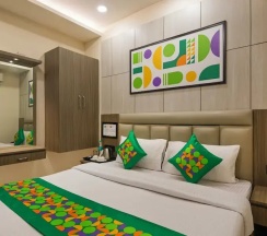 Двухместный номер Economy двуспальная кровать в Treebo Bombay Palace
