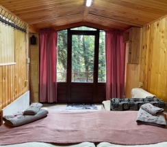 Трехместный гостевой домик "Романтика" 25 кв. м. в Архыз шале хаус