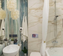 1-комнатные апартаменты студия Хрустальная Вода в Rasko Home