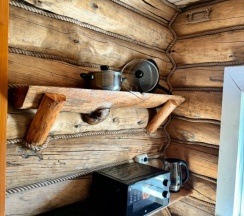 Коттедж с красивым видом из окна в Ригола