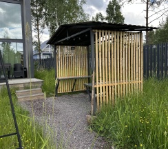 Коттедж с сауной в Green grass house