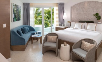 Полулюкс Club Level Tranquility Soaking Tub Mammee Bay Oversized с балконом в Sandals Dunns River All Inclusive