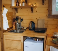 2-местный коттедж стандарт Dog friendly в Крепкие кровати