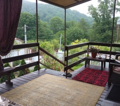 Двухместный номер с двуспальной кроватью с видом на горы в Country house