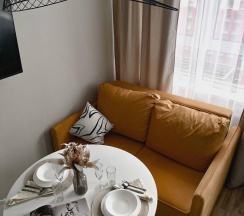 1-комнатные апартаменты студия в Tolstoy Apart
