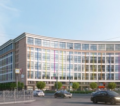 Апартаменты-студио ЖК "LIKE" (Метро Площадь Мужества, 10 минут пешком) в Rauktis apartments