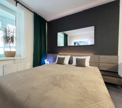 Апартаменты студия в Neva Bed (Нева Бэд) на проспекте Обуховской обороны