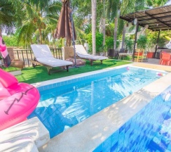 Двухместная вилла с 3 комнатами 2 отдельные кровати в Happy-Home Pool Villa