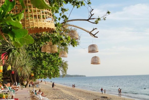 Саладан: Курортный отель Hotel and Beach Bungalow at Lanta Resort