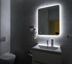 Двухместная студия Deluxe с балконом двуспальная кровать в Апартаменты Новая в Престижном ЖК Минск-Мир