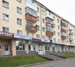 4-местные 2-комнатные апартаменты улучшенные с 1 двуспальной кроватью в Белые ночи на улице Герцена 14