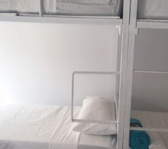 Кровать в общем номере в Hostel Sofía
