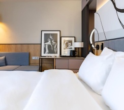 Номер Премиум с 1 двуспальной кроватью в Radisson Hotel Gorizont Rostov-on-Don