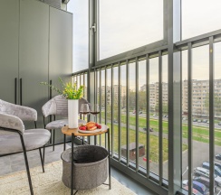 1-комнатные апартаменты студия в Wings