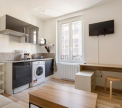 Апартаменты в Studio Equipé Boulevard Stalingrad -2 personnes