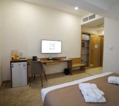 Двухместный люкс двуспальная кровать в Отель Milan Hotel Tashkent