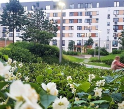 1-комнатные апартаменты люкс в Добрый дом на улице 50 Лет Октября 57А