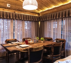 Рубленный дом из кело в Karelia club family