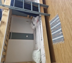 Кровать в 8 местном номере А в Hostelroof_vl