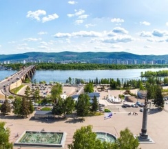 Делюкс  с видом на Енисей в Красноярск