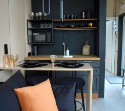 Сканди №14 "Огонь" (оснащение дома, стоимость купели и бани см. Подробнее) в Dacha