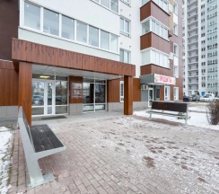 Двухместная студия с балконом (двуспальная кровать) в Квартира на Набережной Реки Грейдж