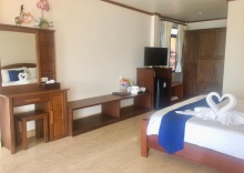 Двухместный номер Standard beachfront двуспальная кровать в Samui Mermaid Beachfront