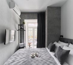 Obsidian - 2х местная компакт-студия на Бауманской (2 этаж) в Smart Lofts Moscow