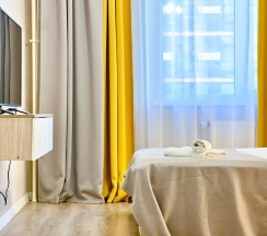 Апартаменты Люкс Кофморт (4 чел) в Ава Салют SyncotelHome
