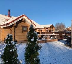 Дом с баней, камином и террасой 4+2 в Snhaus