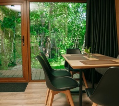 6-ти местный дом с панорамными окнами и открытой террасой  №4 в Уютные Ёлы