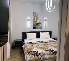 Апартаменты двухкомнатные четырехместные (улучшенные) без балкона в Polikariya