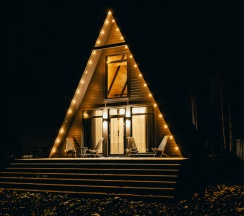 A-frame с одной спальней и сауной в Никитское Подворье