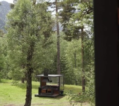Люкс с 2 комнатами с балконом в Sherwood Arkhyz chalet