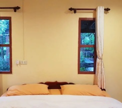 Двухместное бунгало двуспальная кровать в Rainbow Resort