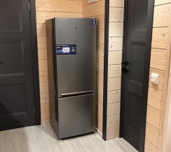 Шале улучшенное с 1 двуспальной кроватью в Ellwood Eco Village