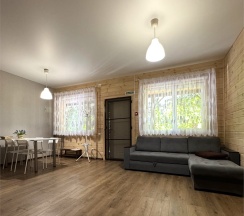 ДВУХУРОВНЕВЫЕ АПАРТАМЕНТЫ COMFORT c террасой в Альпина хутор