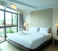 Двухместный номер Deluxe с видом на город двуспальная кровать в Aplus Deluxe Hotel