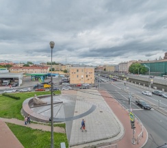 Двухместный люкс с красивым видом из окна двуспальная кровать в Ланселот