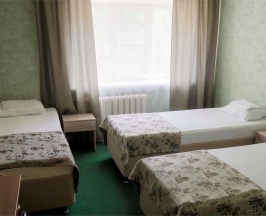 Трехместный номер "Стандарт" (три односпальных кровати) в Колос