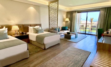 Двухместный люкс с видом на сад 2 отдельные кровати в Rixos Premium Magawish Suites and Villas
