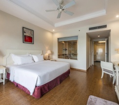 Двухместный номер Deluxe с видом на океан (двуспальная кровать) в Vinpearl Resort & Spa Nha Trang Bay