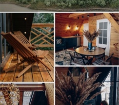№8 | Premium A-Frame с двумя спальнями и камином (до 6 чел) в Etnica