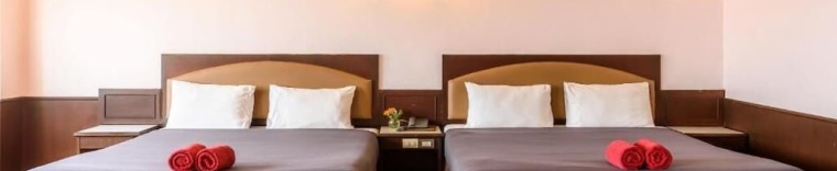 Двухместный семейный номер Standard 2 отдельные кровати в Marine Yensabai Hotel Pattaya