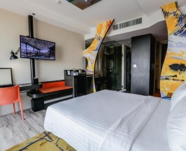 Двухместный номер Deluxe двуспальная кровать в Siam@Siam Design Hotel Pattaya