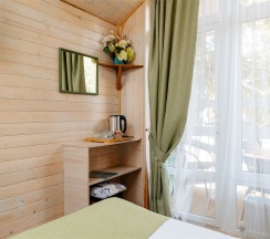 Двухместный номер с 1 кроватью и балконом в Green Park Arkhyz&SPA