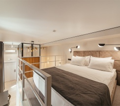 Двухуровневые апартаменты-студио (ул. Ленина 8а) в City hotel