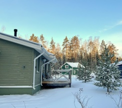 Карельская деревня (одноэтажный дом) 6 чел. в Ладога озеро