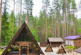 Коттедж A-frame в Медвежьегорске