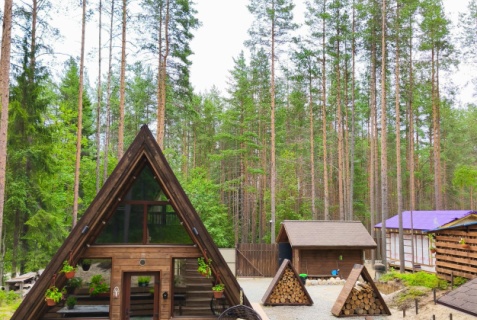 Медвежьегорск: Коттедж A-frame